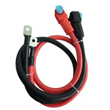 Batteriekabel 2m, schwarz und rot für GES-MB51400-300A-HWB 20kWh