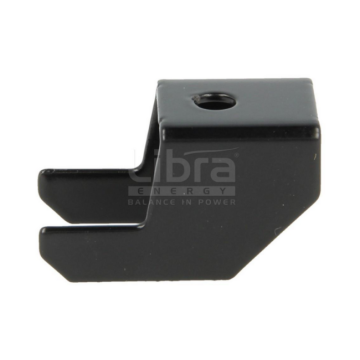 GSE Endklemme H16 für Rahmen 31-35 mm, schwarz, mit EPDM 