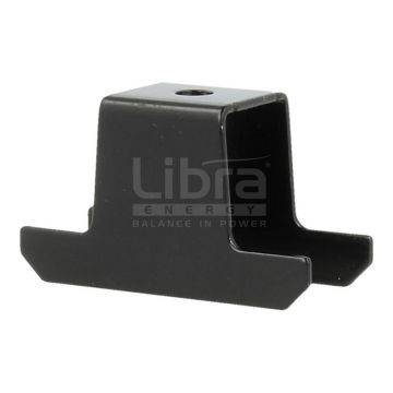 GSE Klemme H16 für Rahmen 31-35 mm, schwarz, mit EPDM