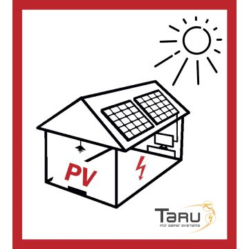 Klebe-Etiketten "Warnkleber Feuerwehr" 20 Stk